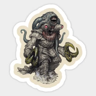 Water Kaiju Sticker